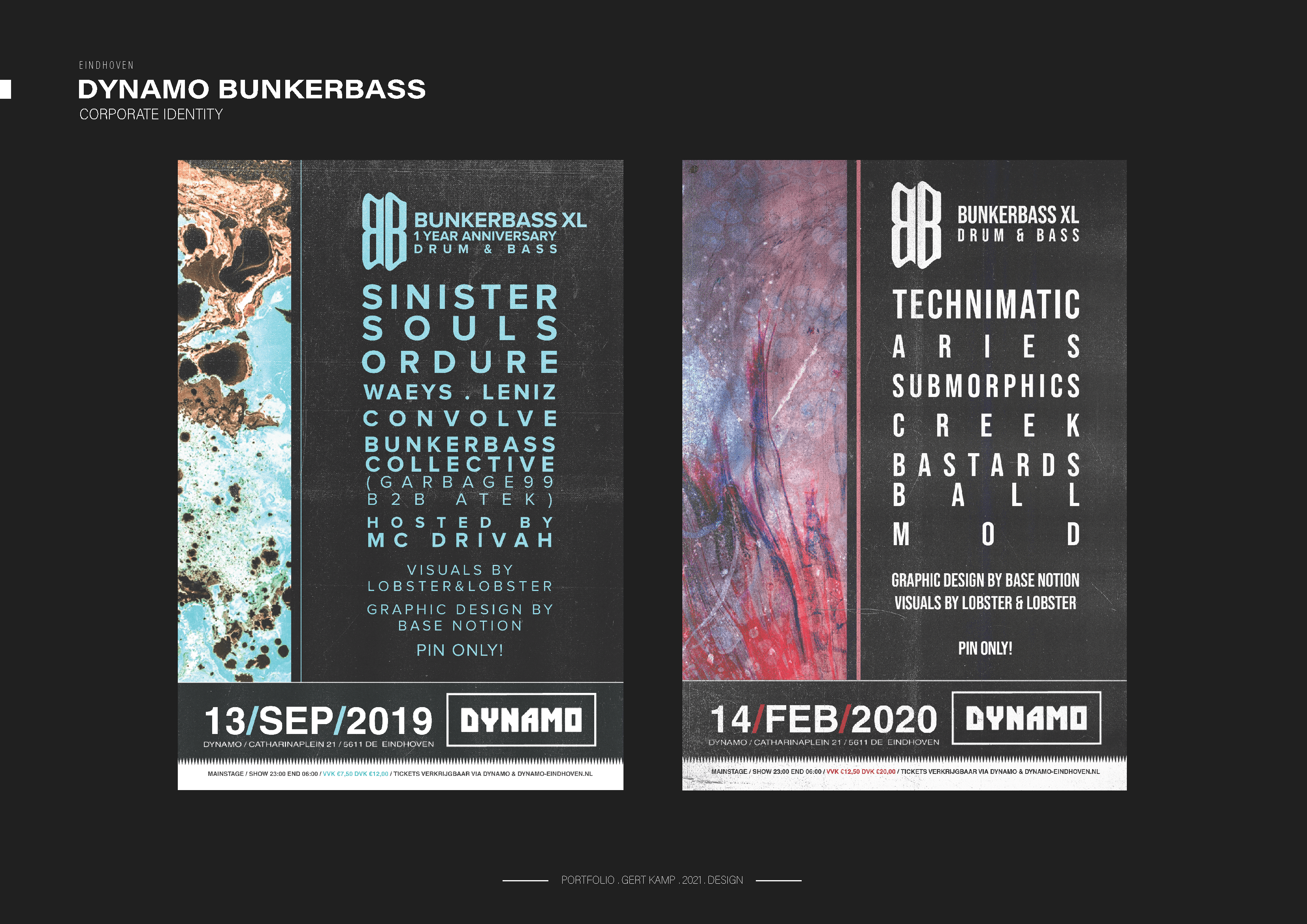 bunkerbass design poster