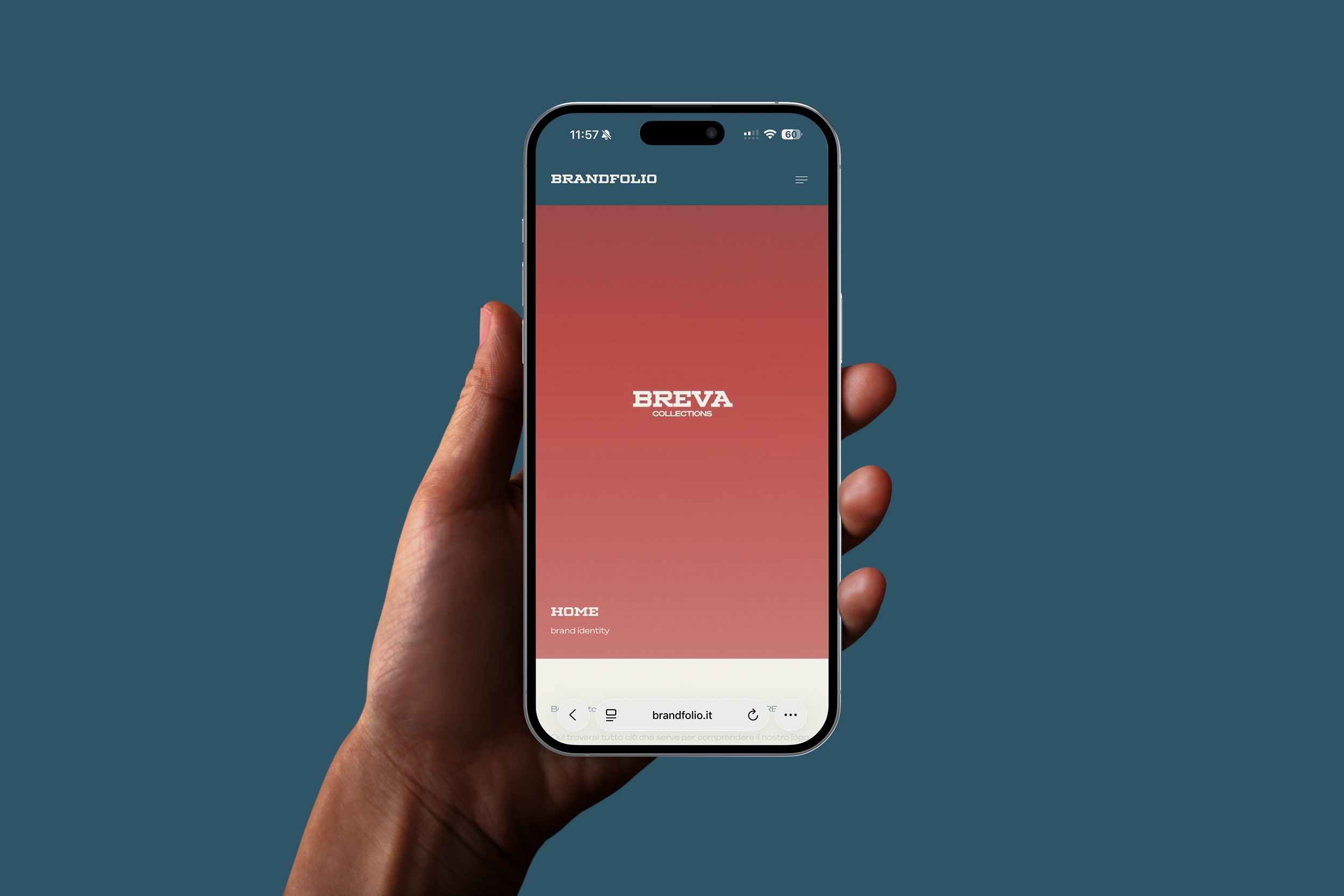 Man working on a laptop