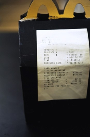McDonald receipt