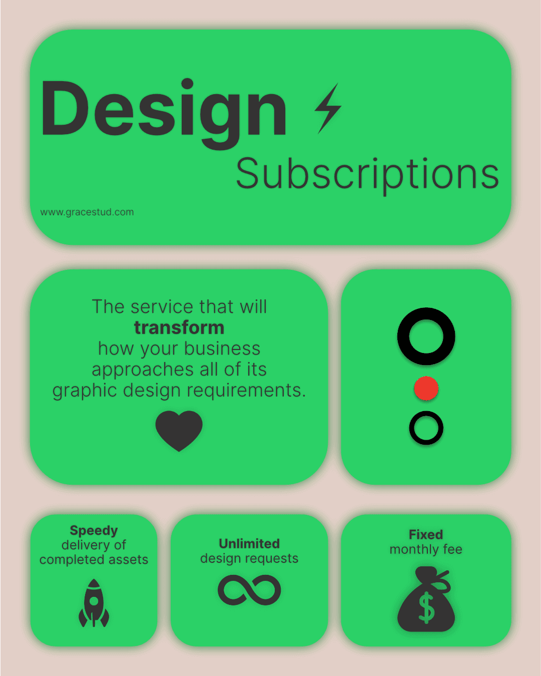 Design Subscription Advert