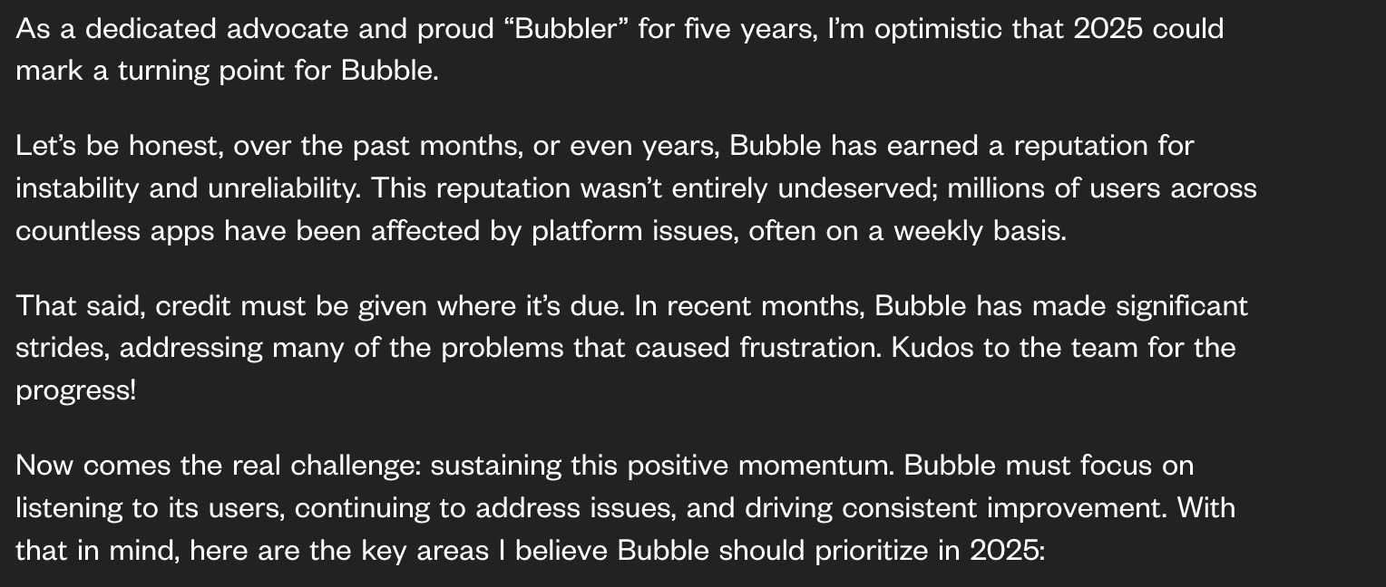 Challenges with bubble Customisation & Advanced Feature Limitations