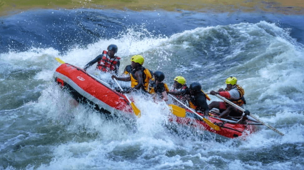 Surfing the Whitewater Zambezi River