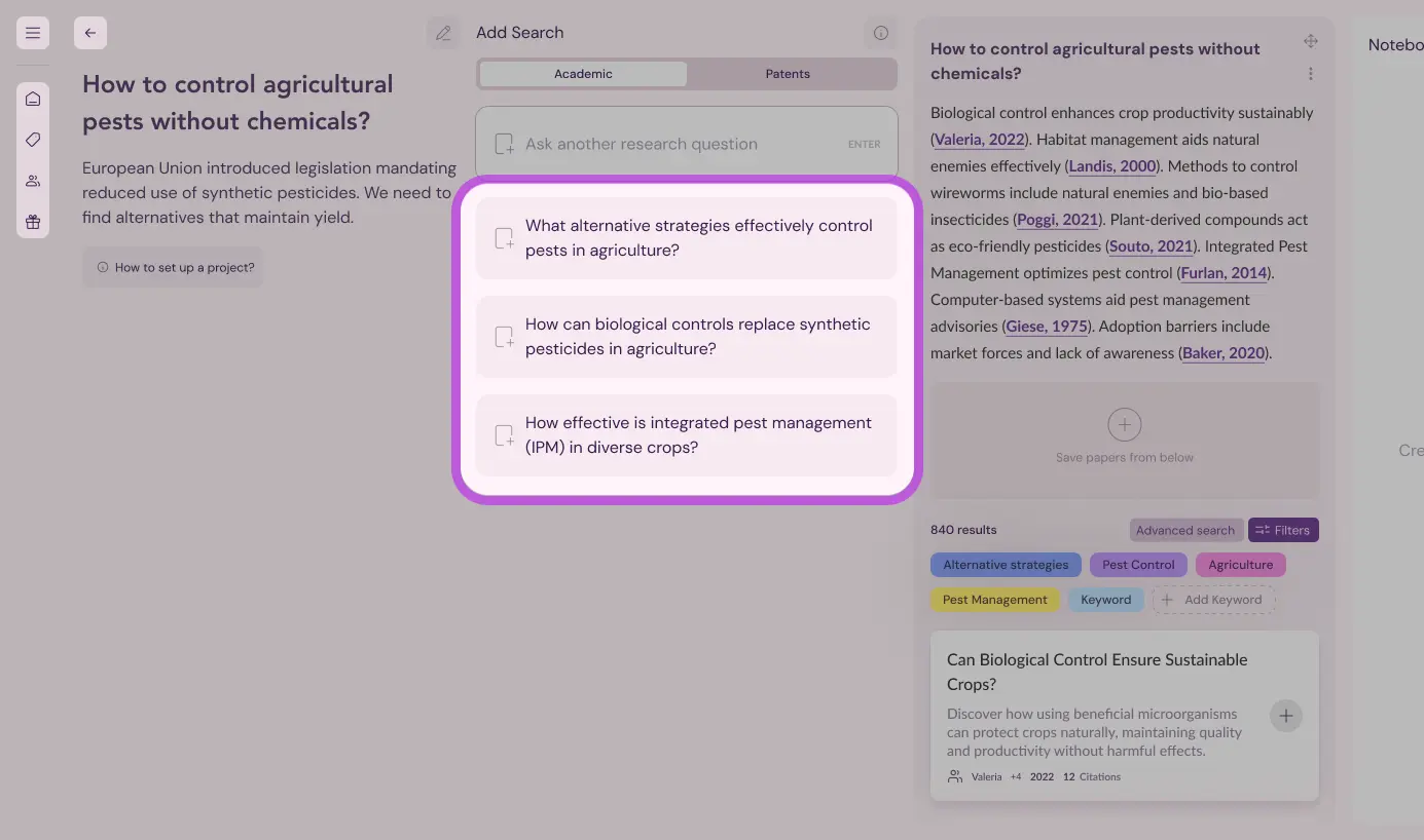 How Wonders AI helps explore research questions