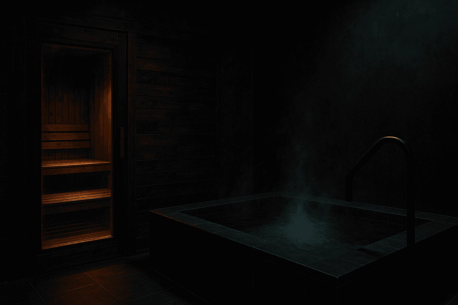 A single flame burns brightly in the dark.