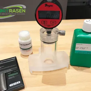 Gesamtkalkgehalt nach Scheibler CaCO3 Messung