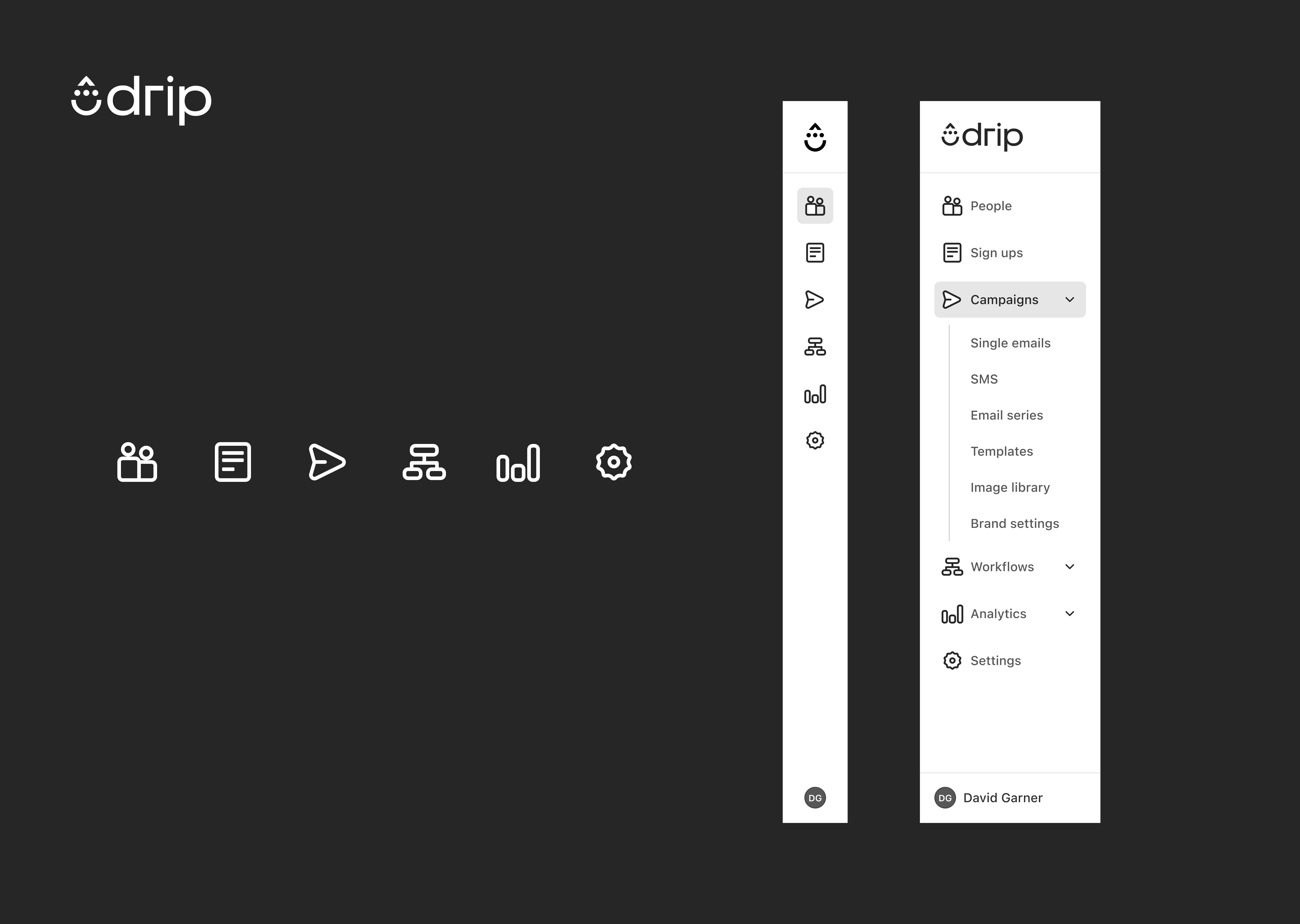 Dashboard Sidebar Close Up