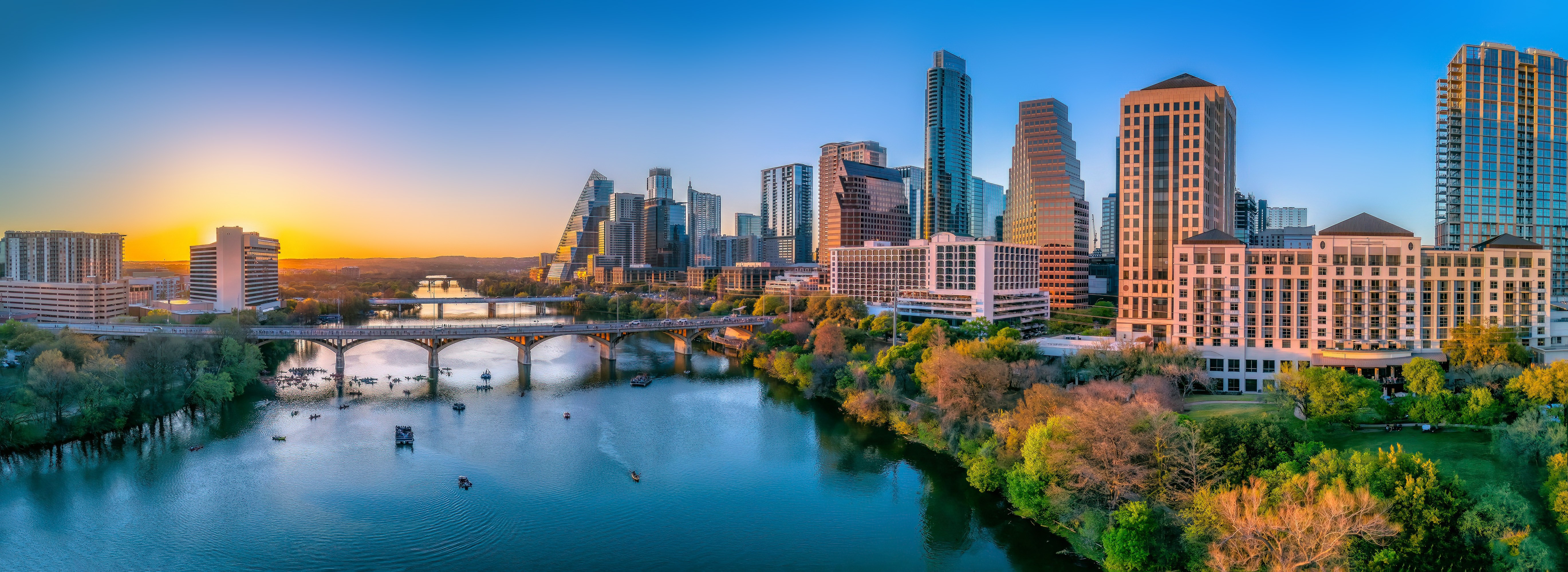 Delivery Woman holding package and smiling to the camera