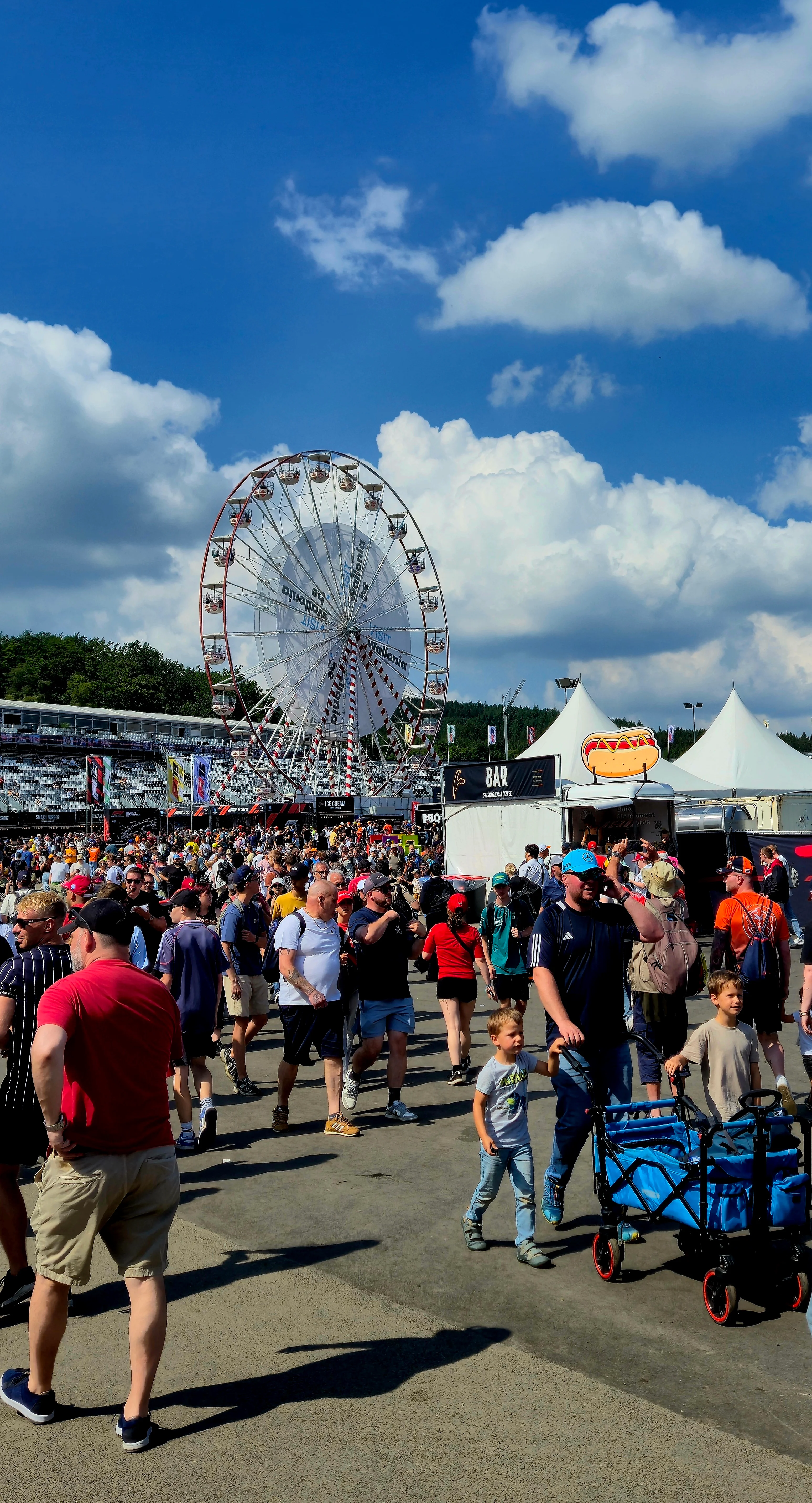 Ferris Wheel at the Belgian GP