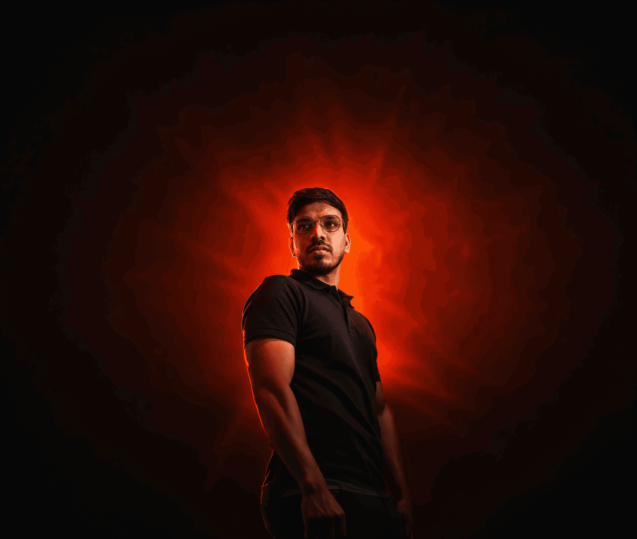 Man Red BG