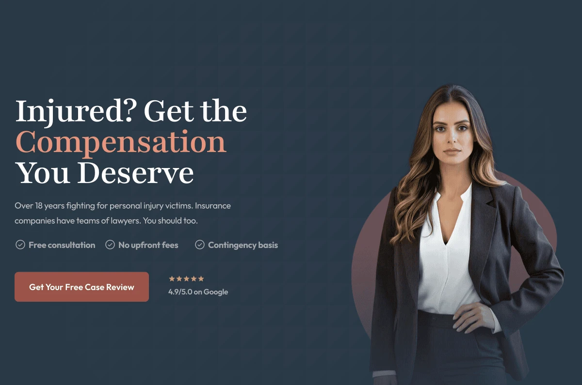 Sarah website hero image