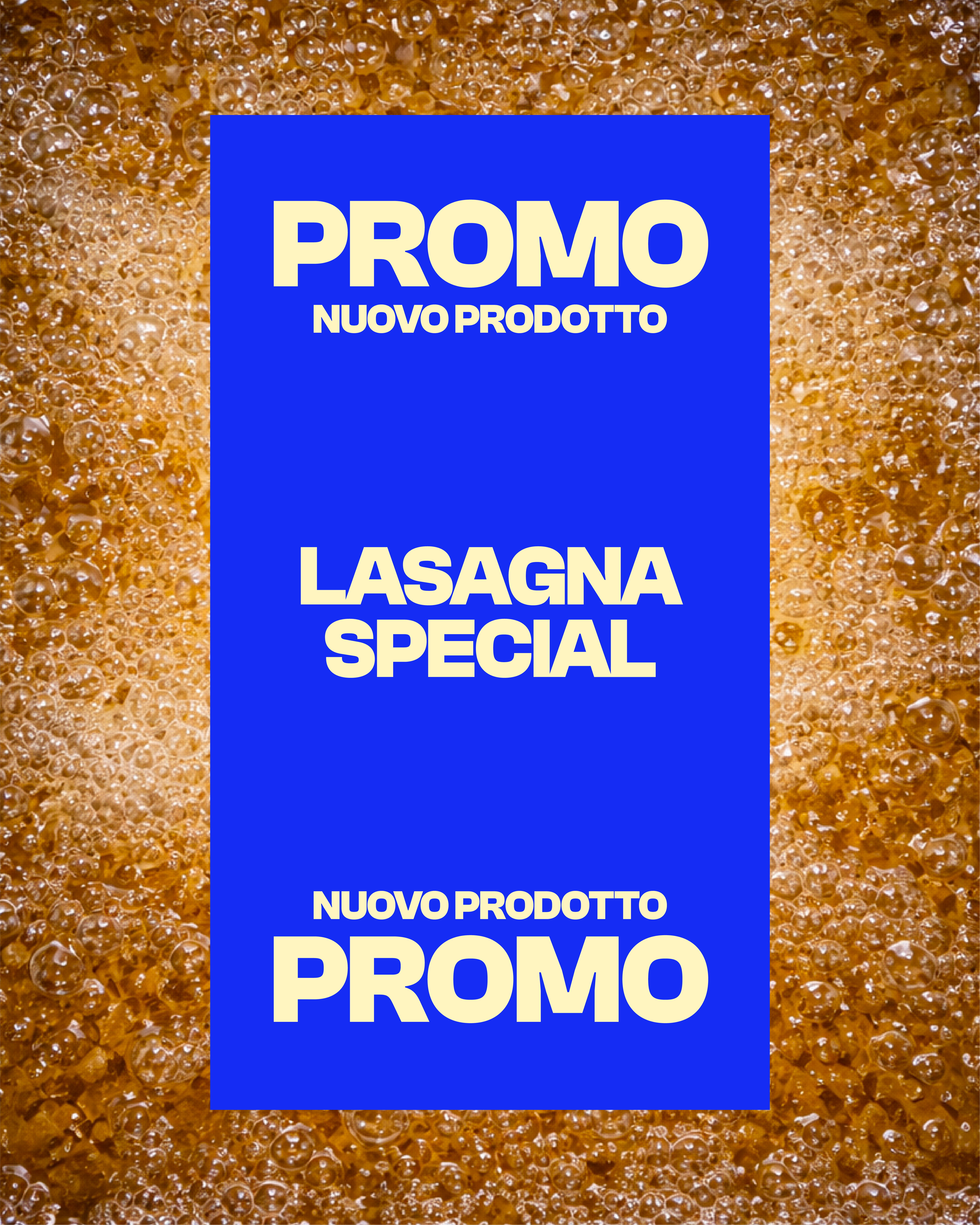 Lasaway promo IG story special lasagna