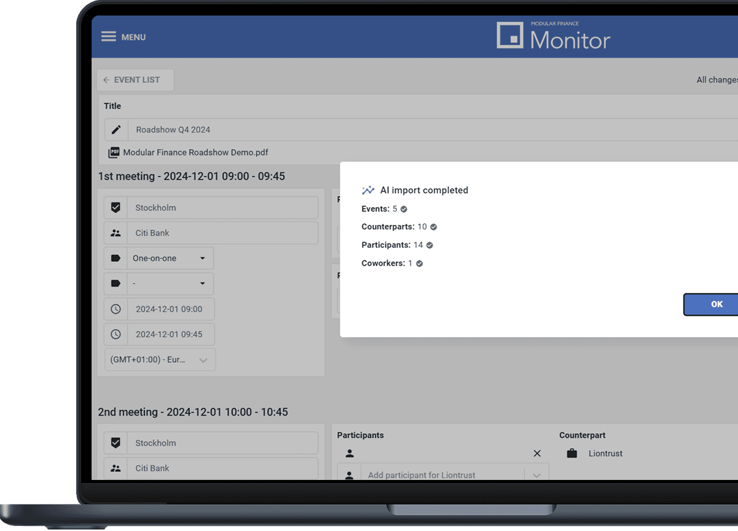 Investor Relations CRM