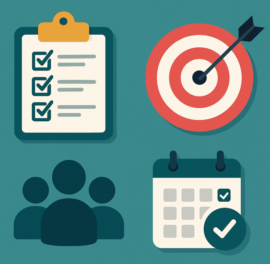 checklist, cosas a tener en cuenta