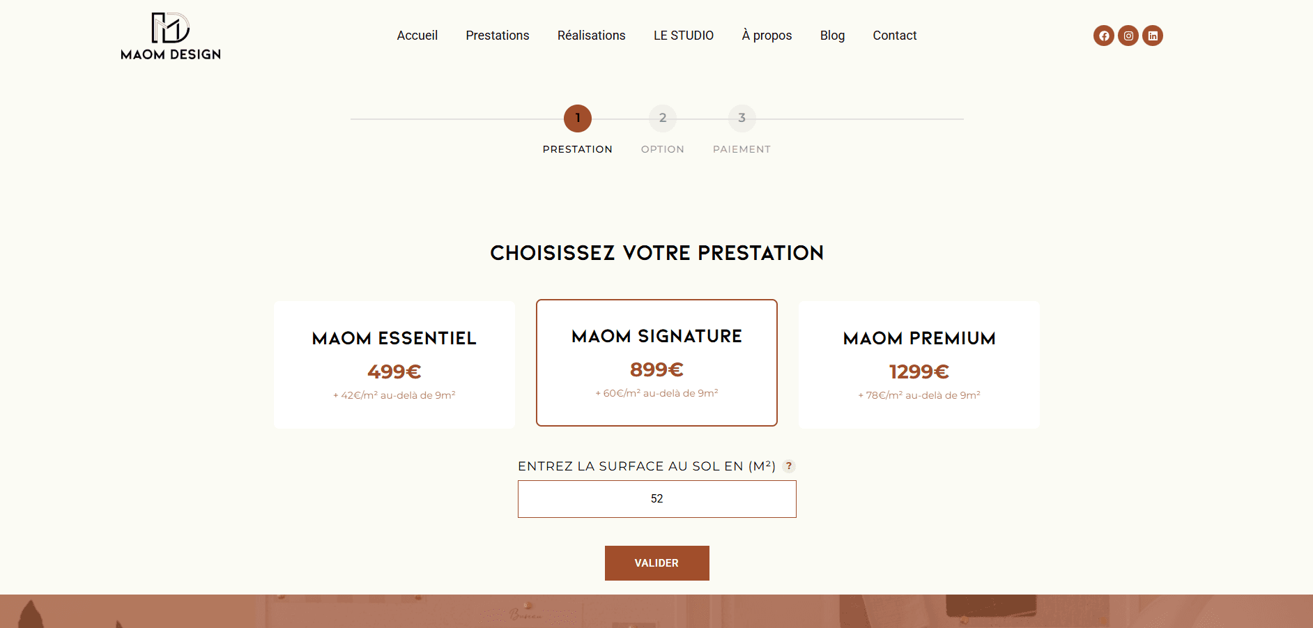 Maom Design : vue 3