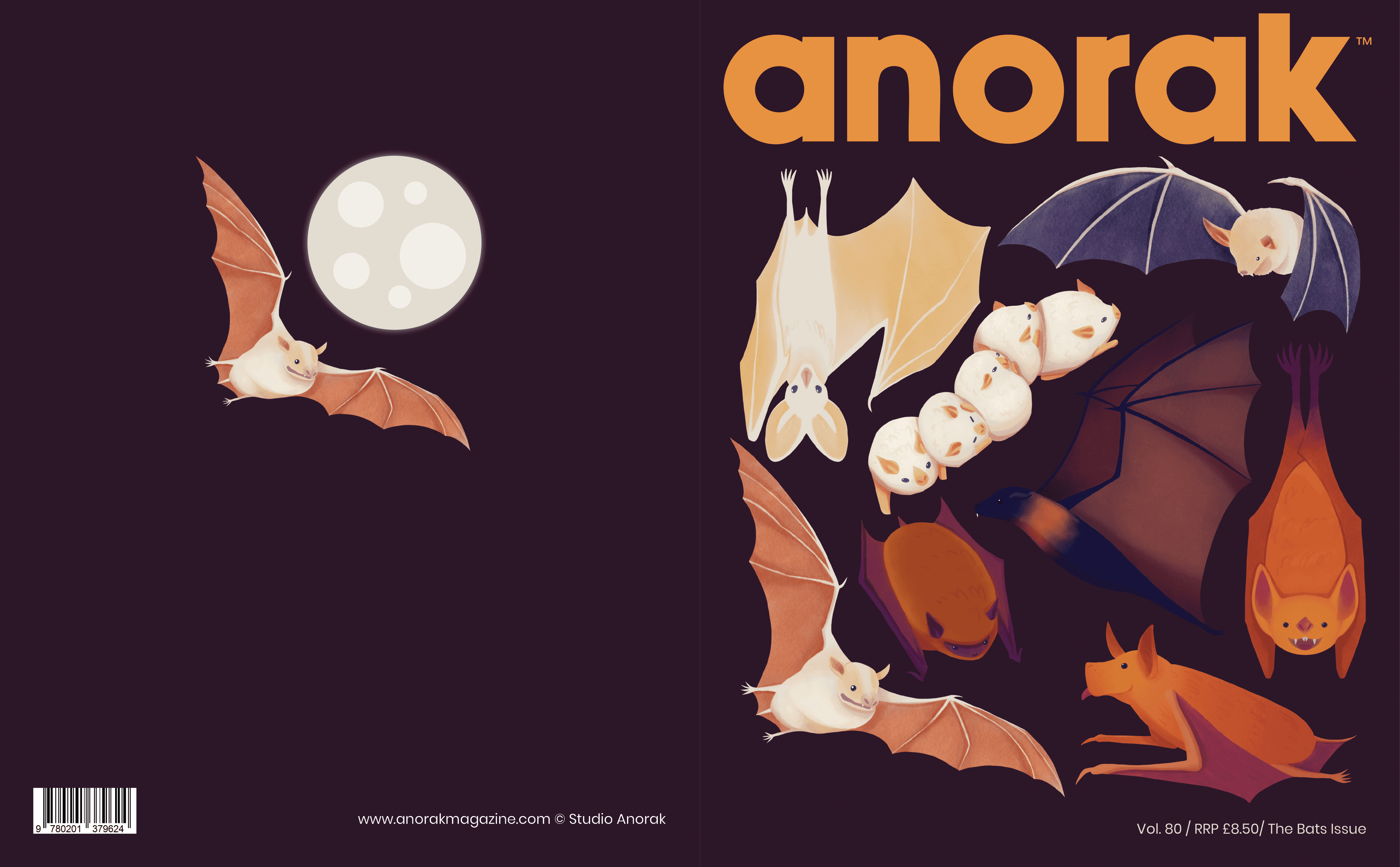 Front and back cover of the magazine