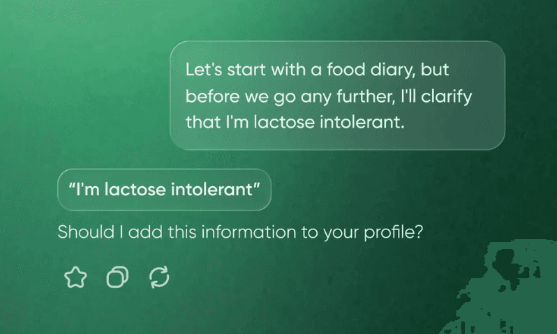 Screenshot of a user interacting with the Neura AI diet plan generator