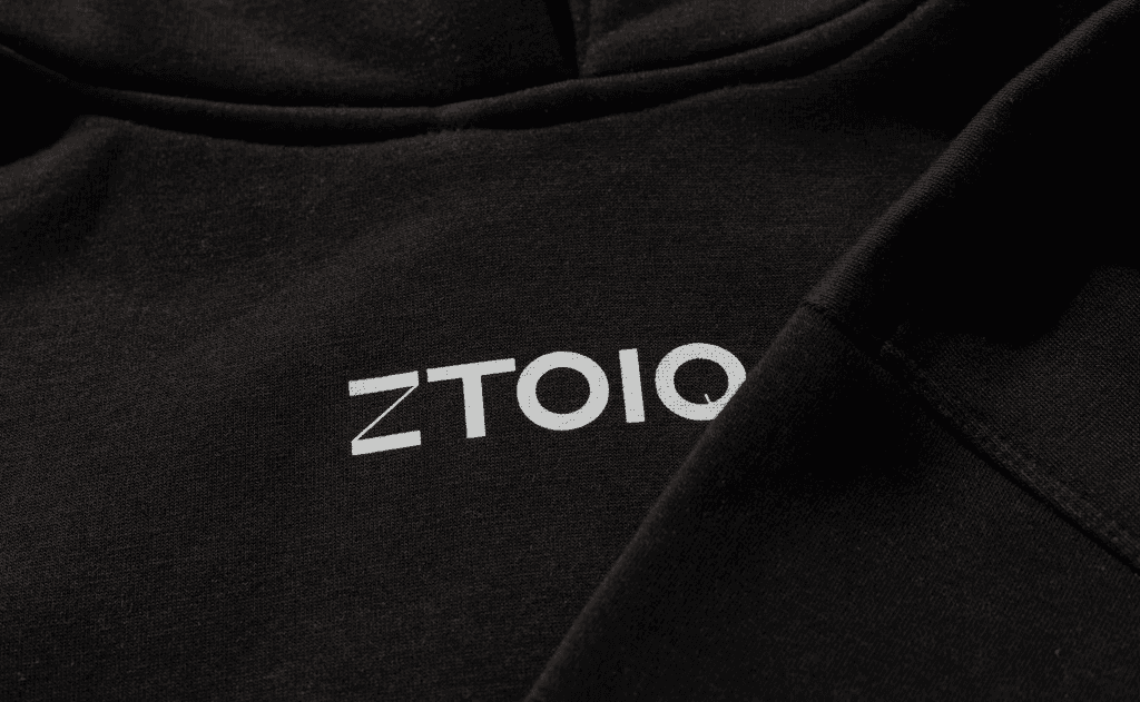 ztoiq logo in dress