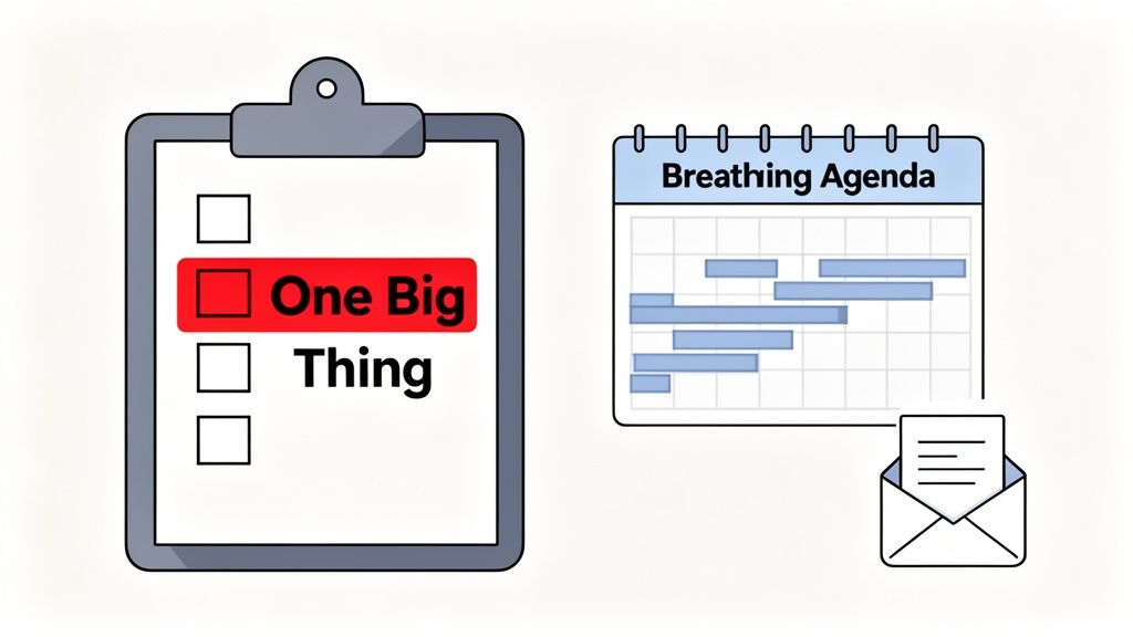 An illustration depicting a checklist with 