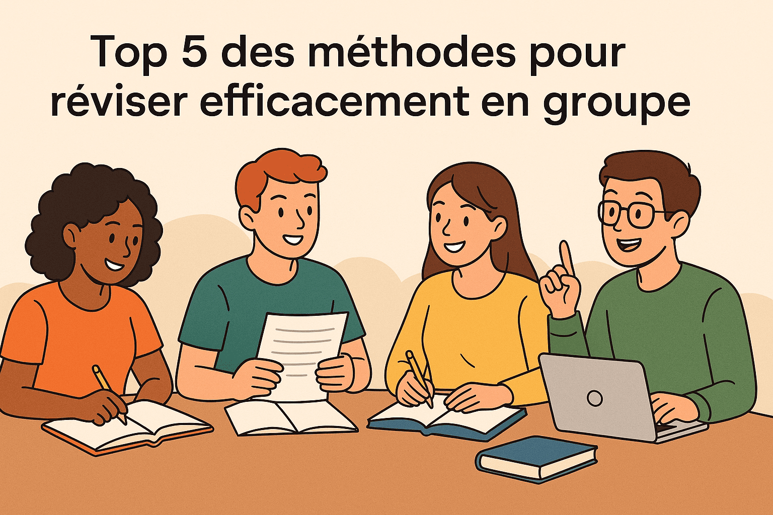 Top 5 des méthodes pour réviser efficacement en groupe