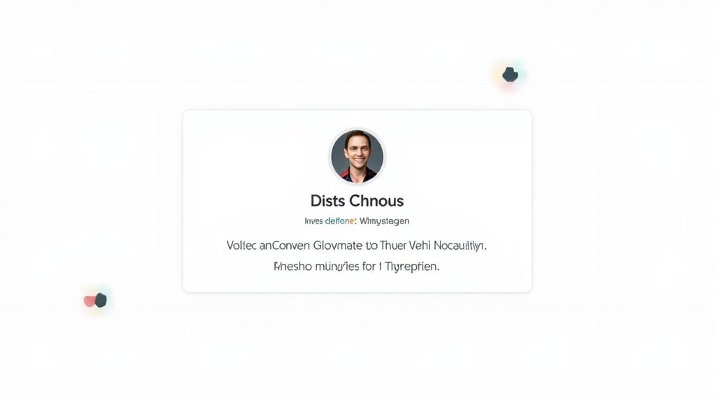 Eine Frau lächelt professionell in die Kamera, was die Wirkung eines guten Porträtfotos in einer E-Mail-Signatur unterstreicht.