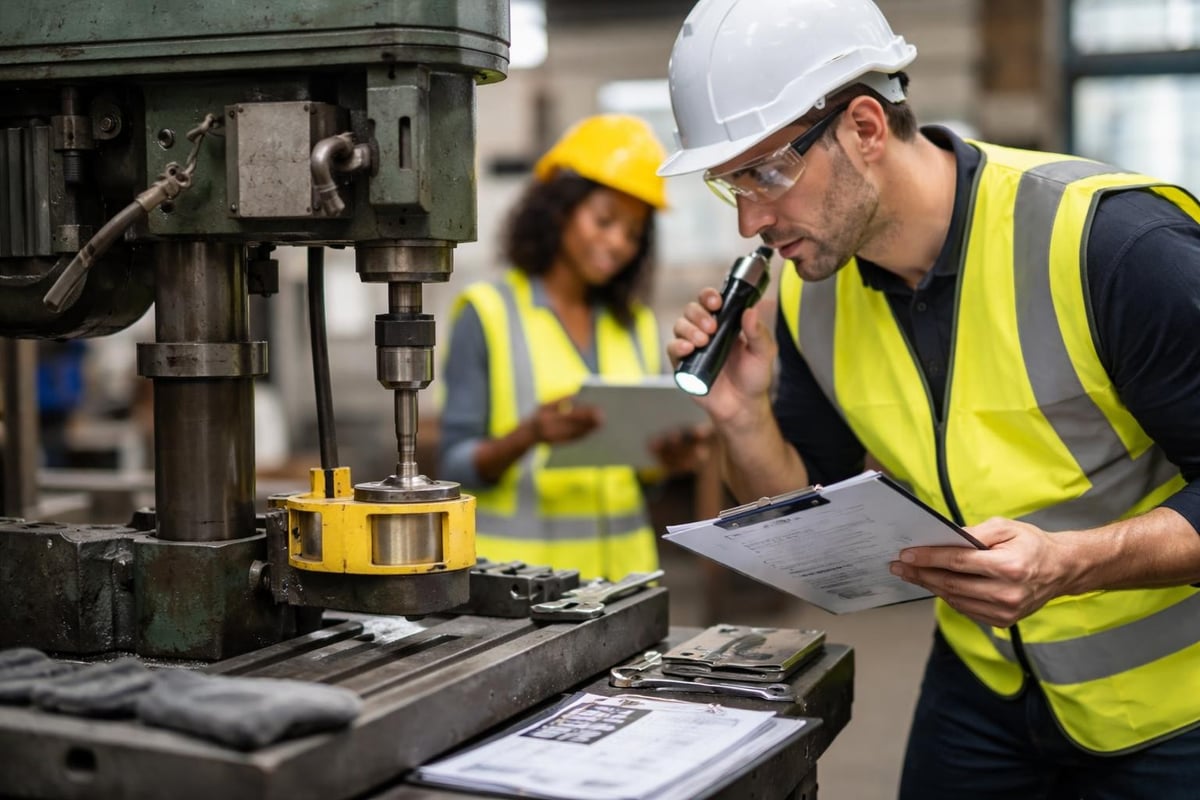 PUWER machinery inspection