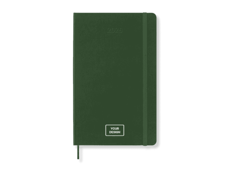 Personalized Moleskine Week Agenda 2026 for corporate gifting and planning