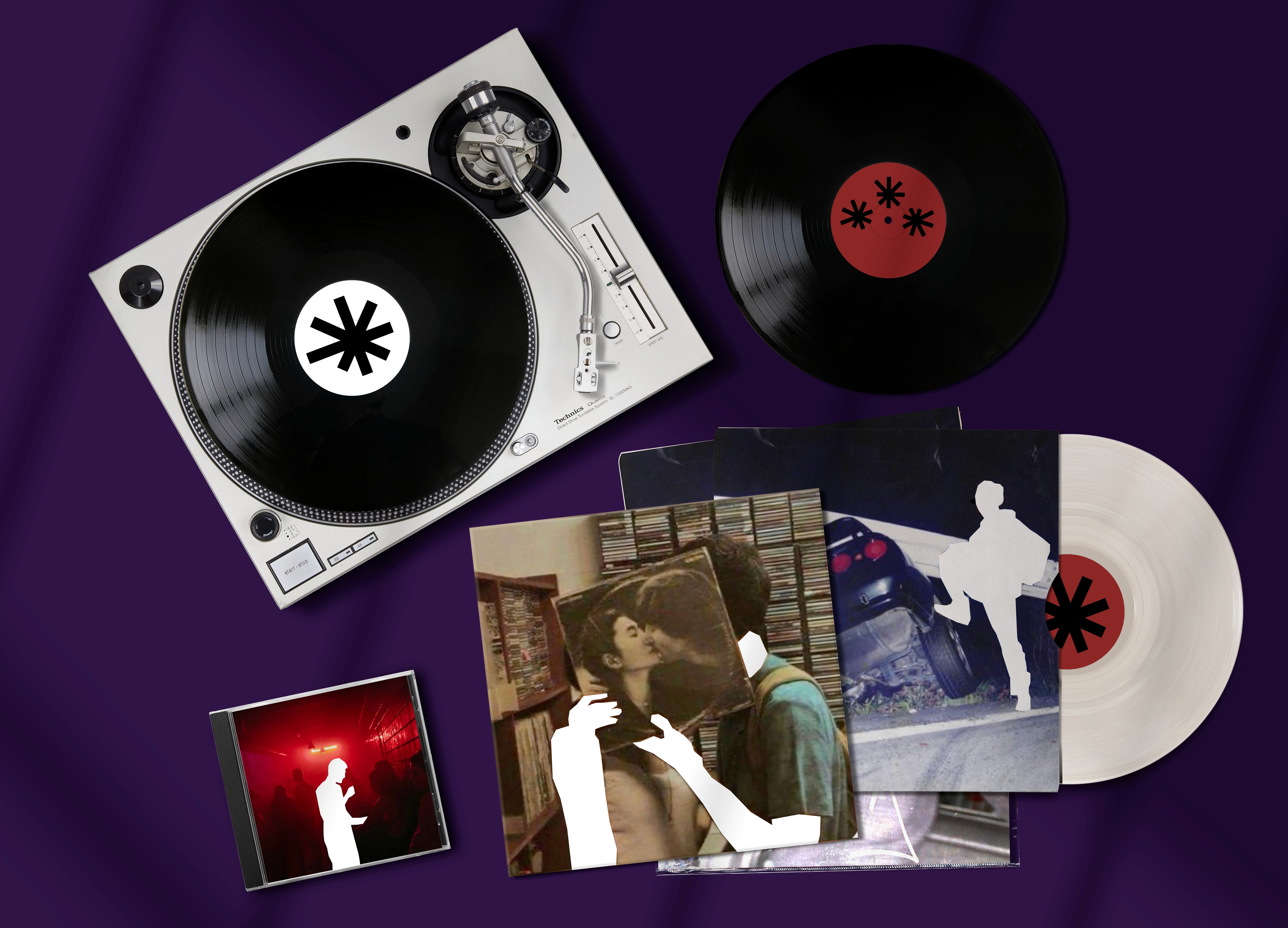 A mockup for iPhone on a table