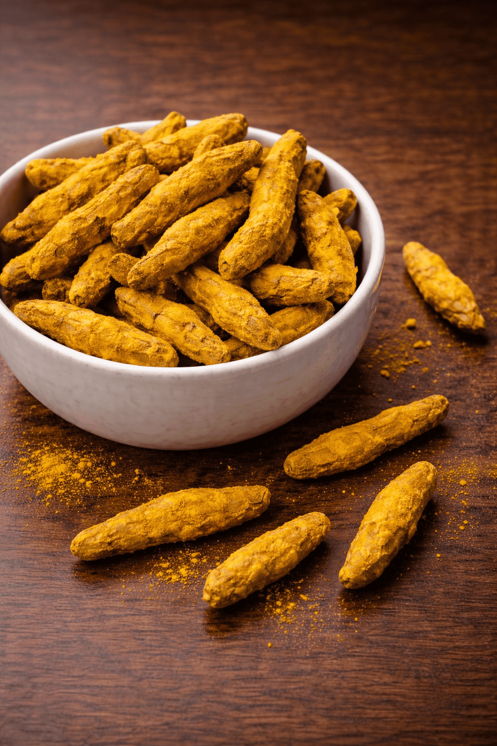 A smiling woman with her arms crossed, standing against a dark green background. She has long, dark hair.