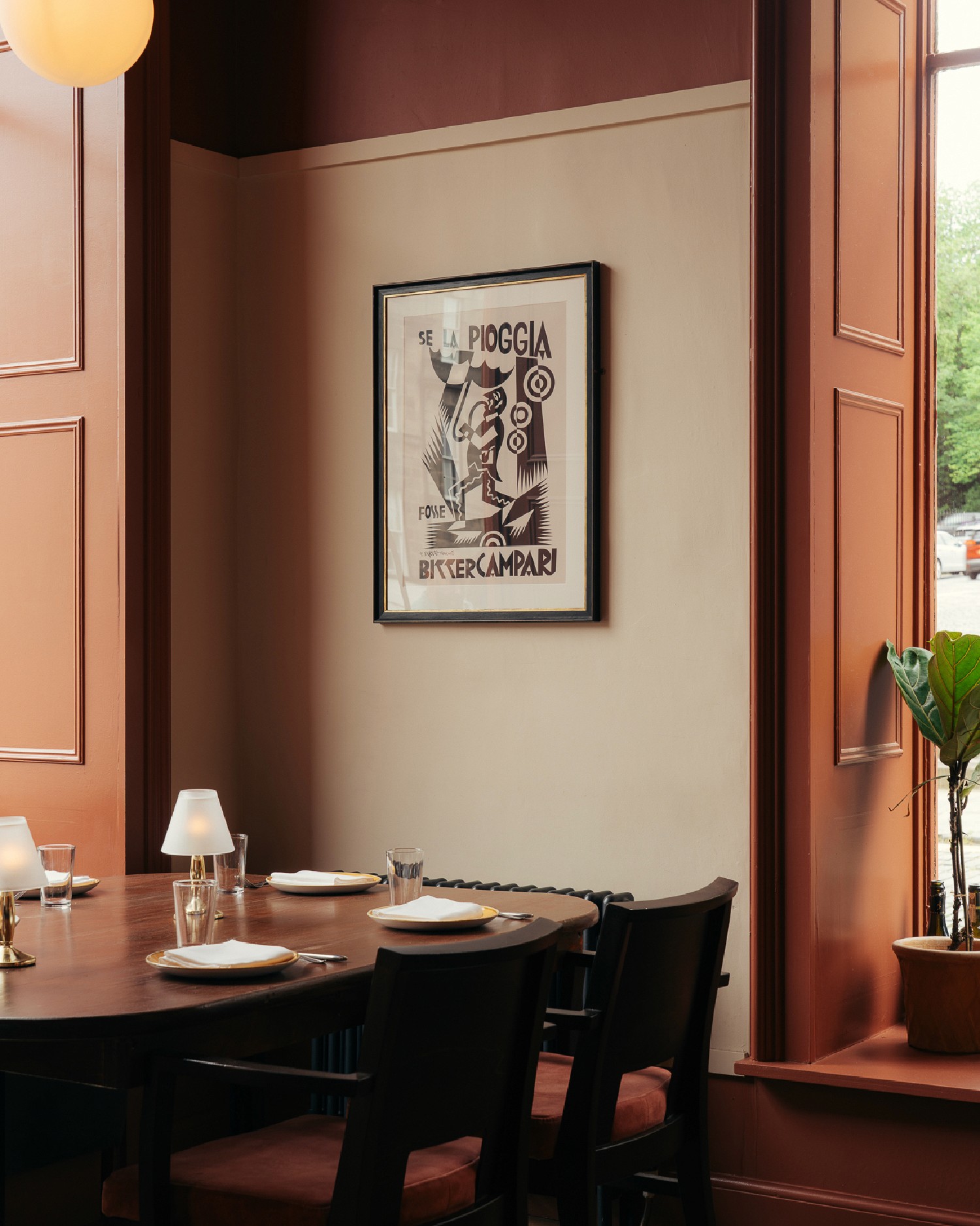 Little Capo restaurant branding, designm and architecture by S+Co. Photography by Stephen Liste