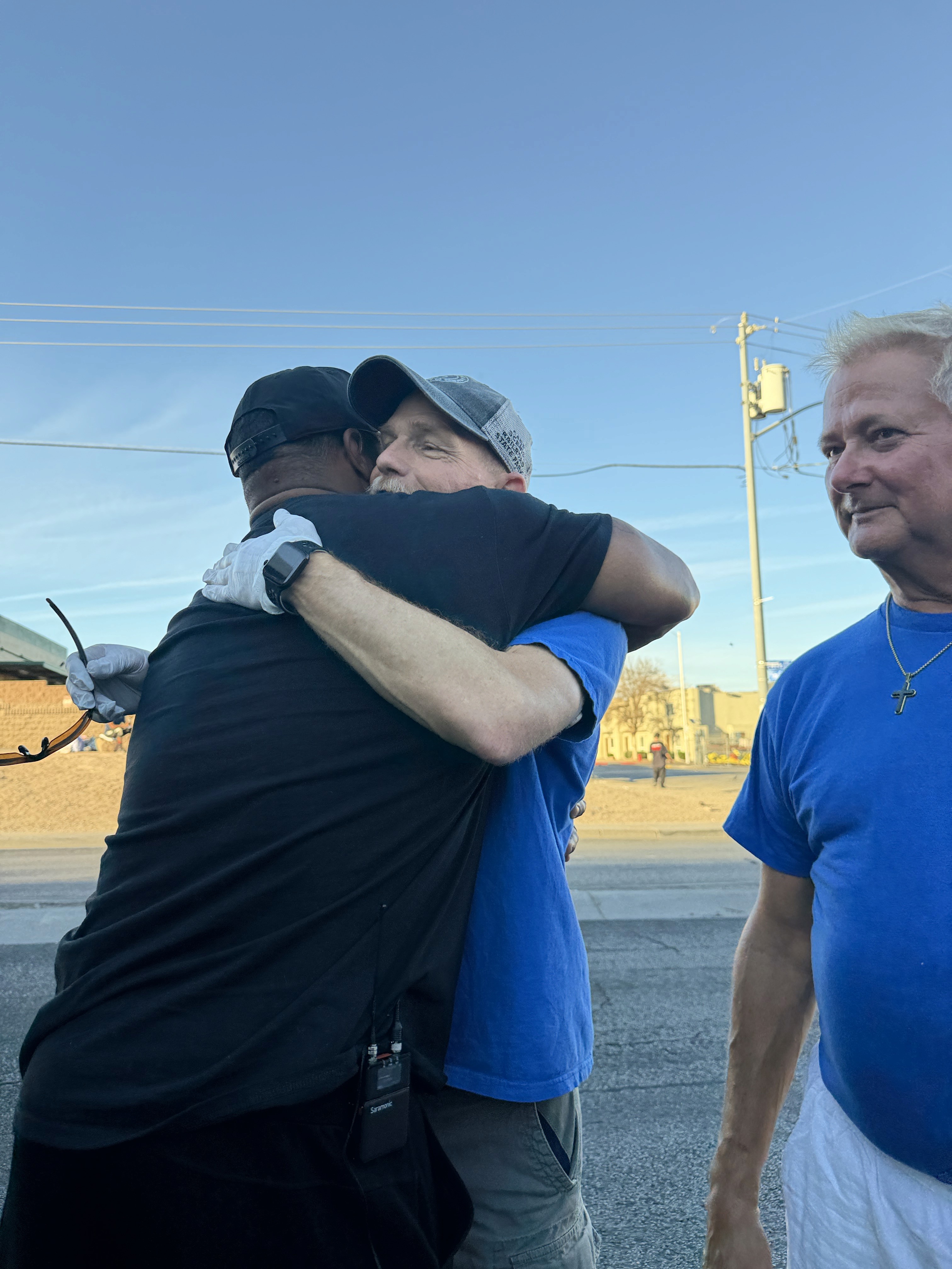 Airplane window view