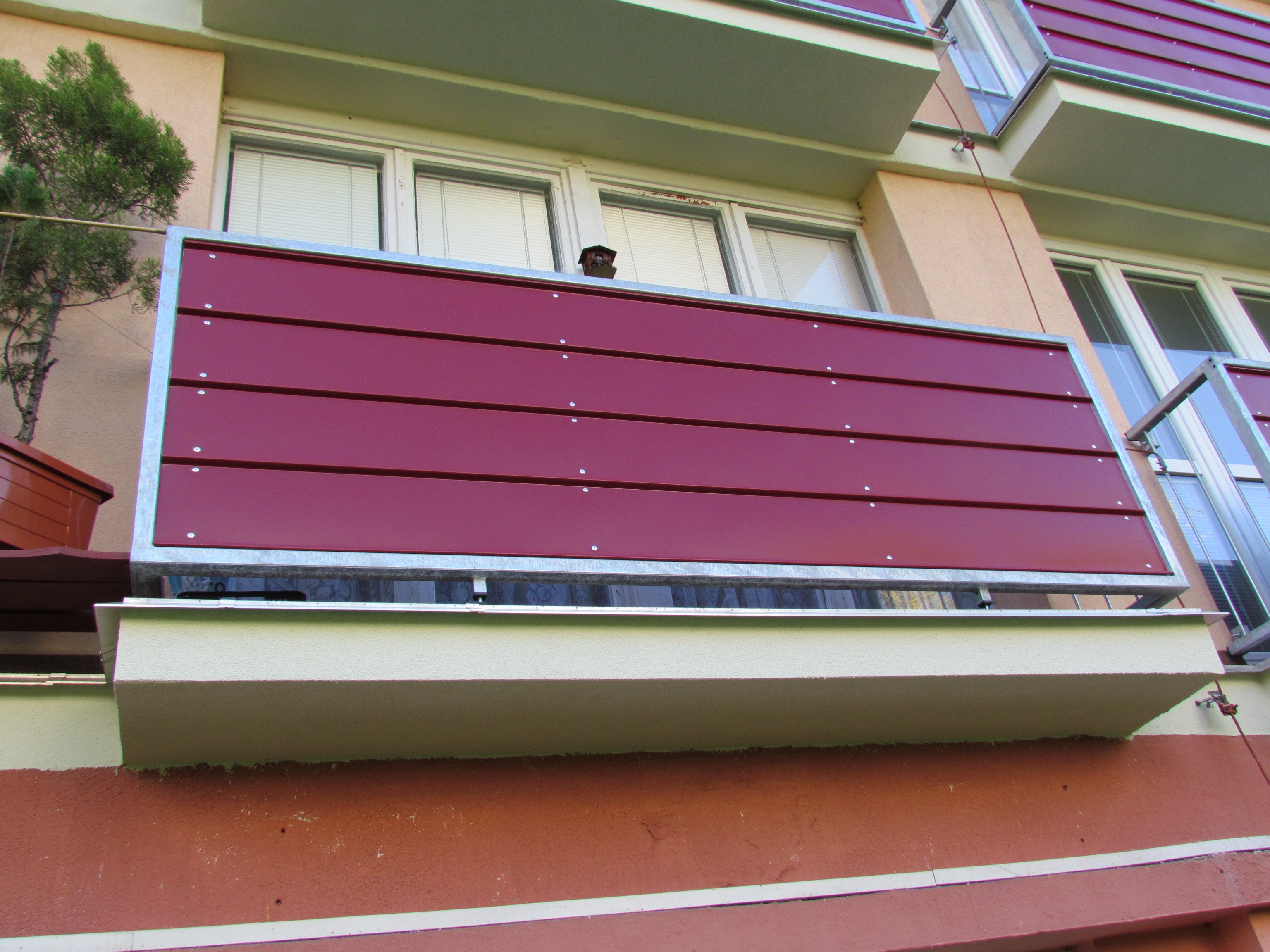 Rekonstrukce zábradlí