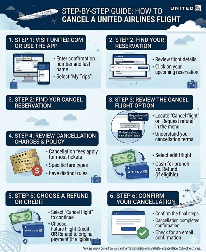How to Get Refund for Cancelled Flight - step confirm cancellation gather