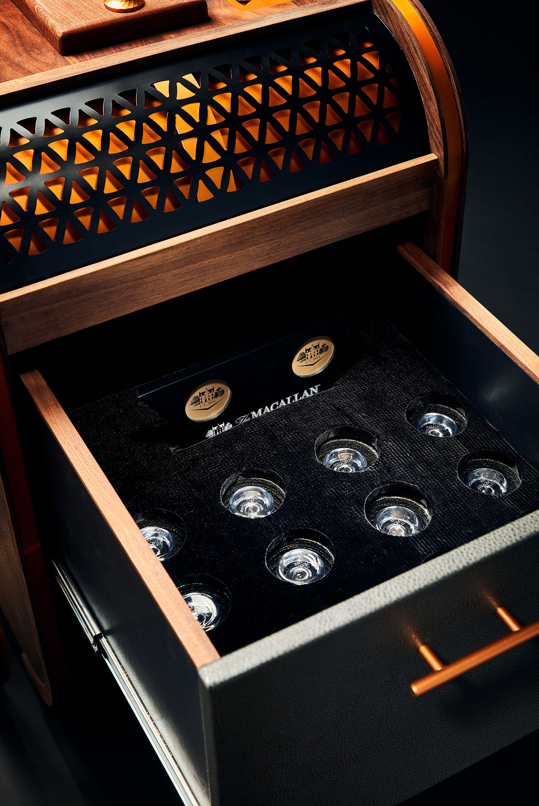 The Macallan Luxury Bar Cart