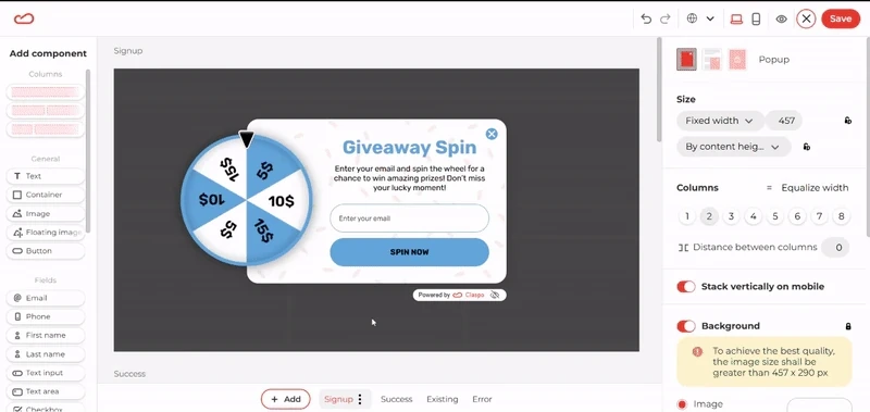 Mobile-agjust-components