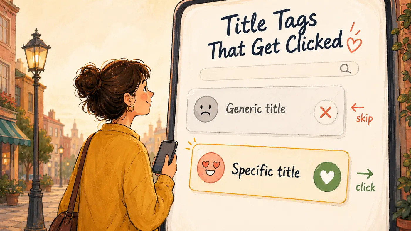 Title tags that get clicked
