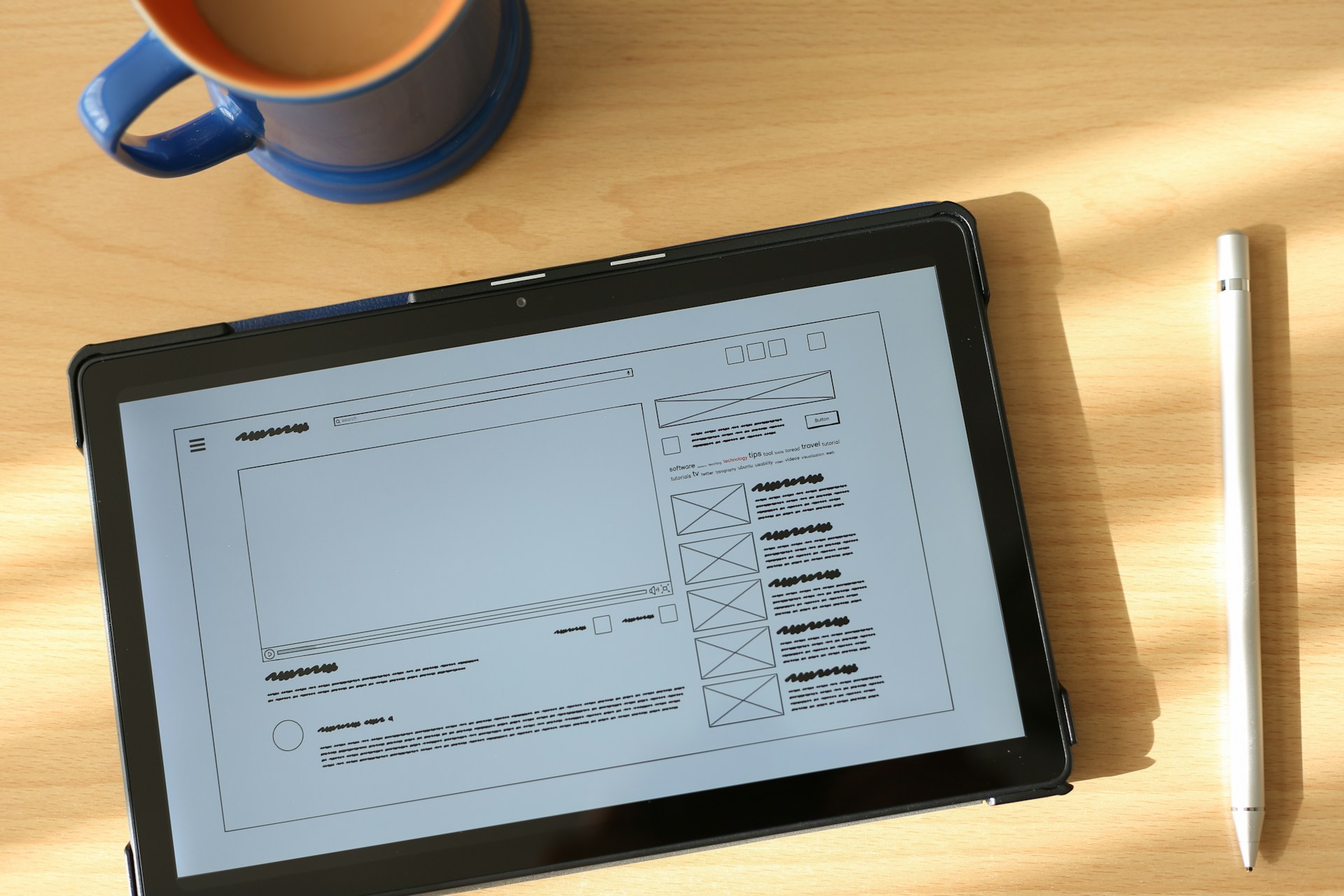 An image of Freelio's budget ui