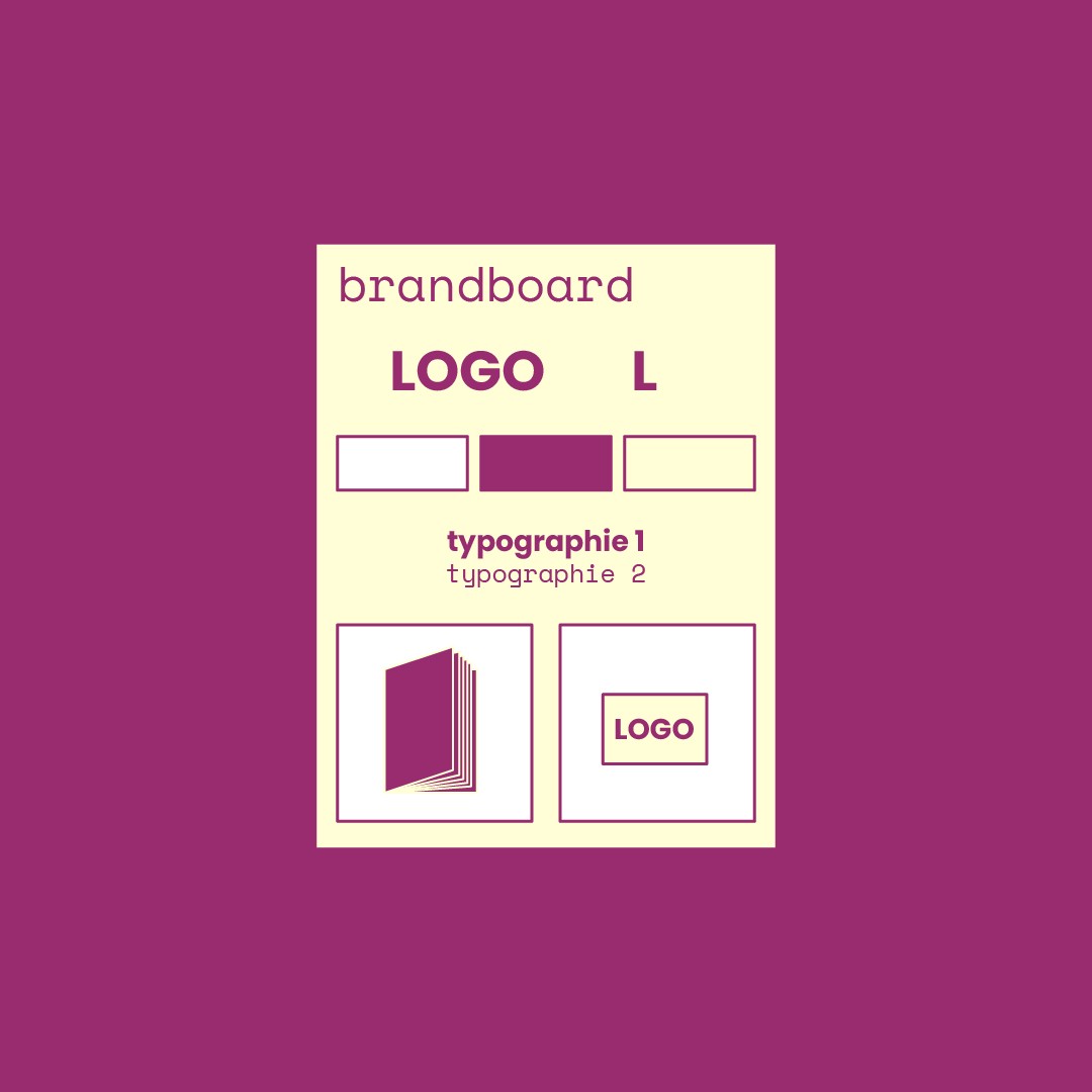 Illustration mini identité visuelle