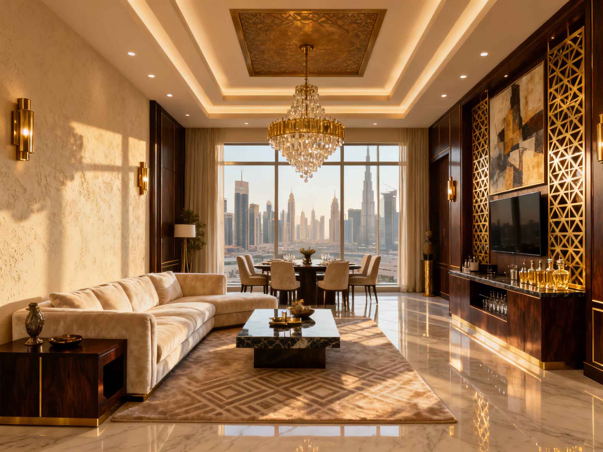 Presidential Suite Living Area