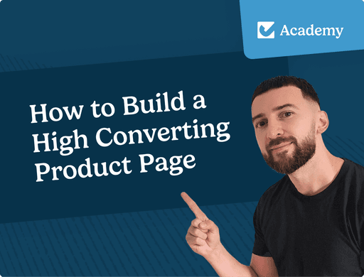 how to build a high converting product page