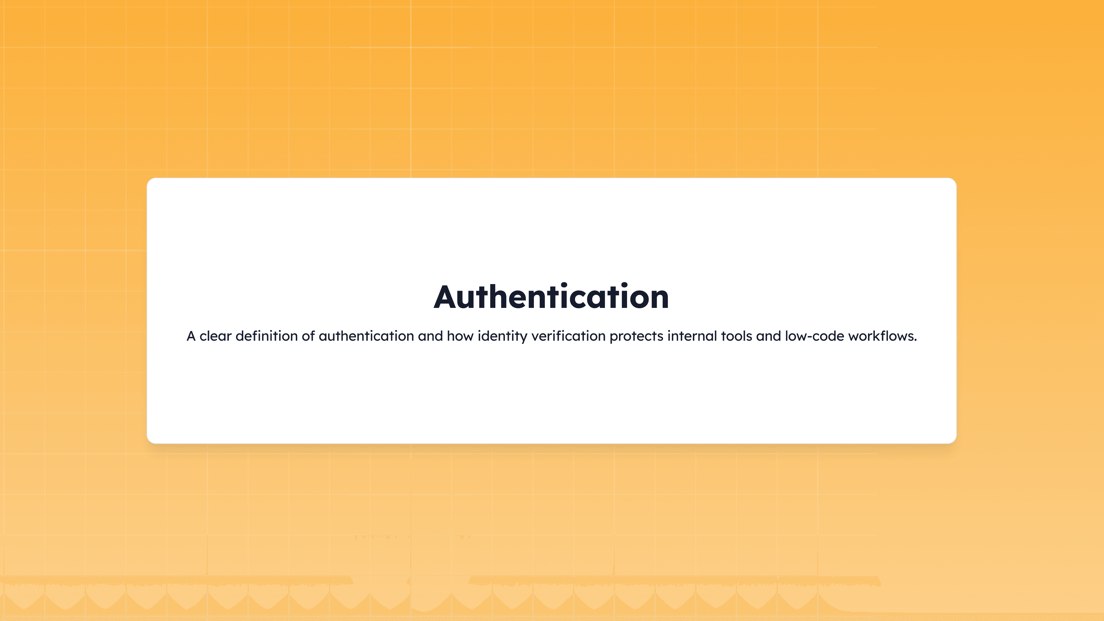 Authentication