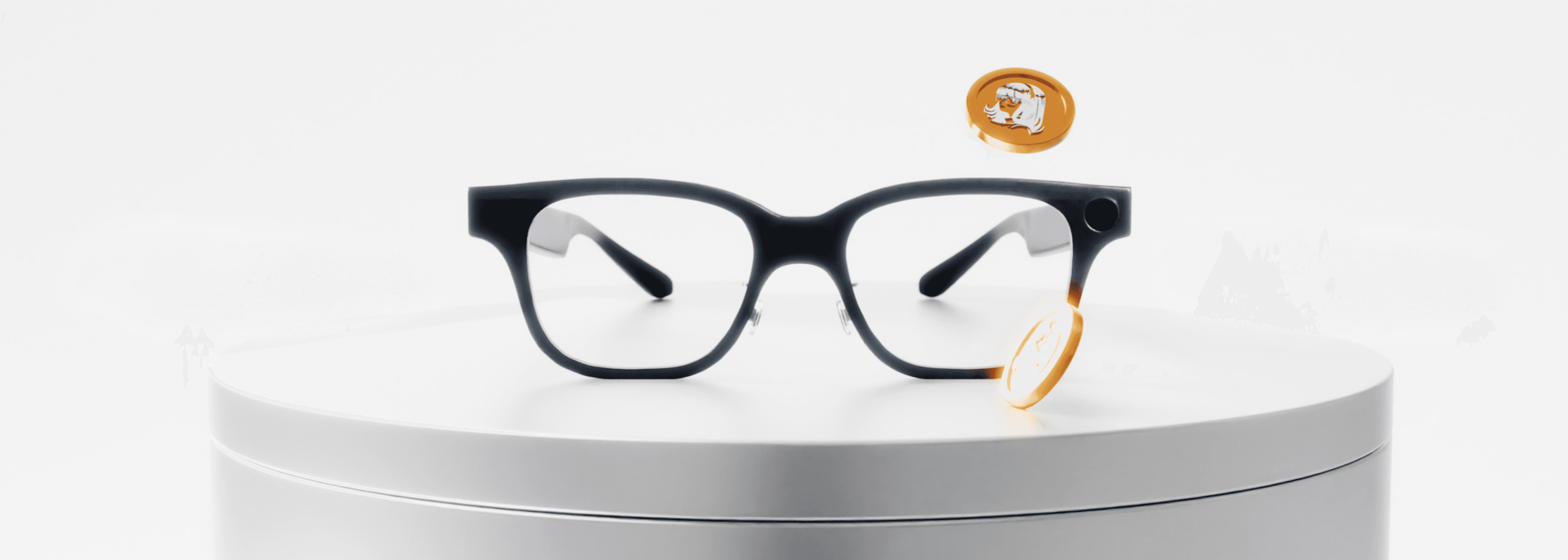 A retro-style radio in dark gray, displaying knobs and buttons on the front, set against a light background.