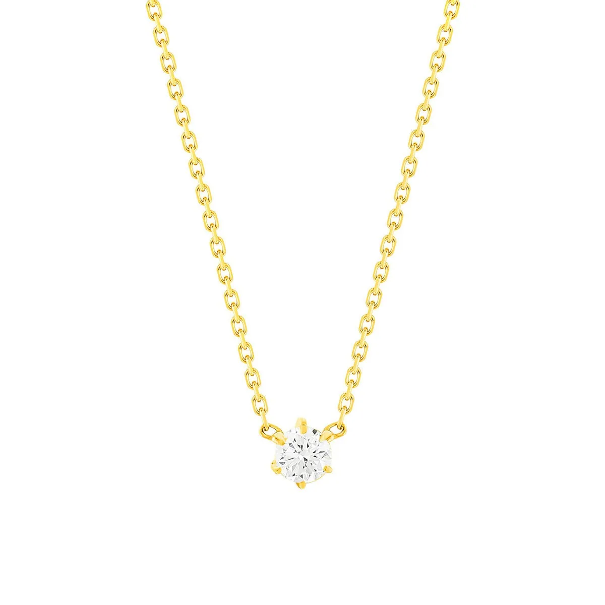 Collier en or jaune 750