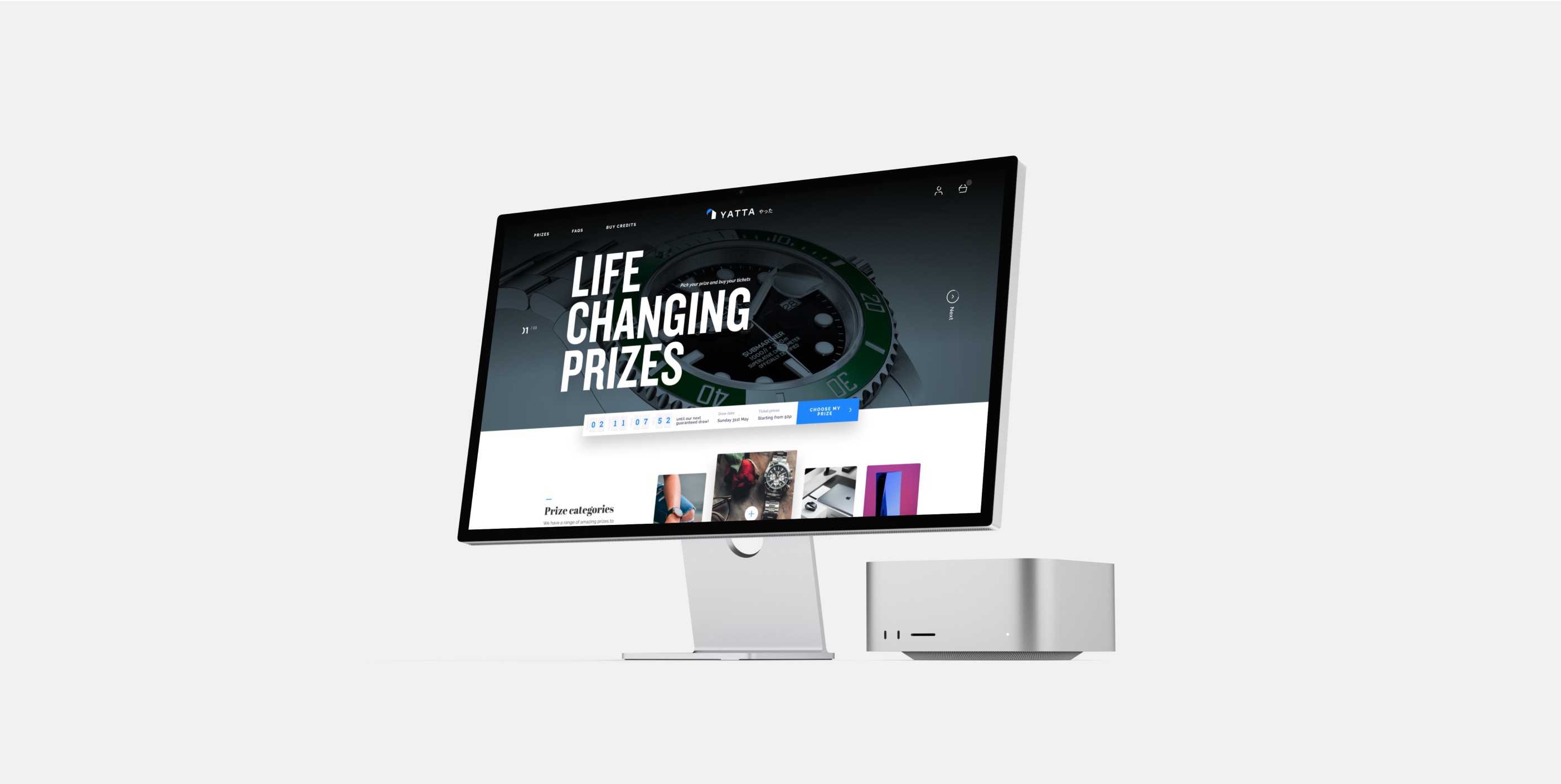 Website where you can win amazing prizes
