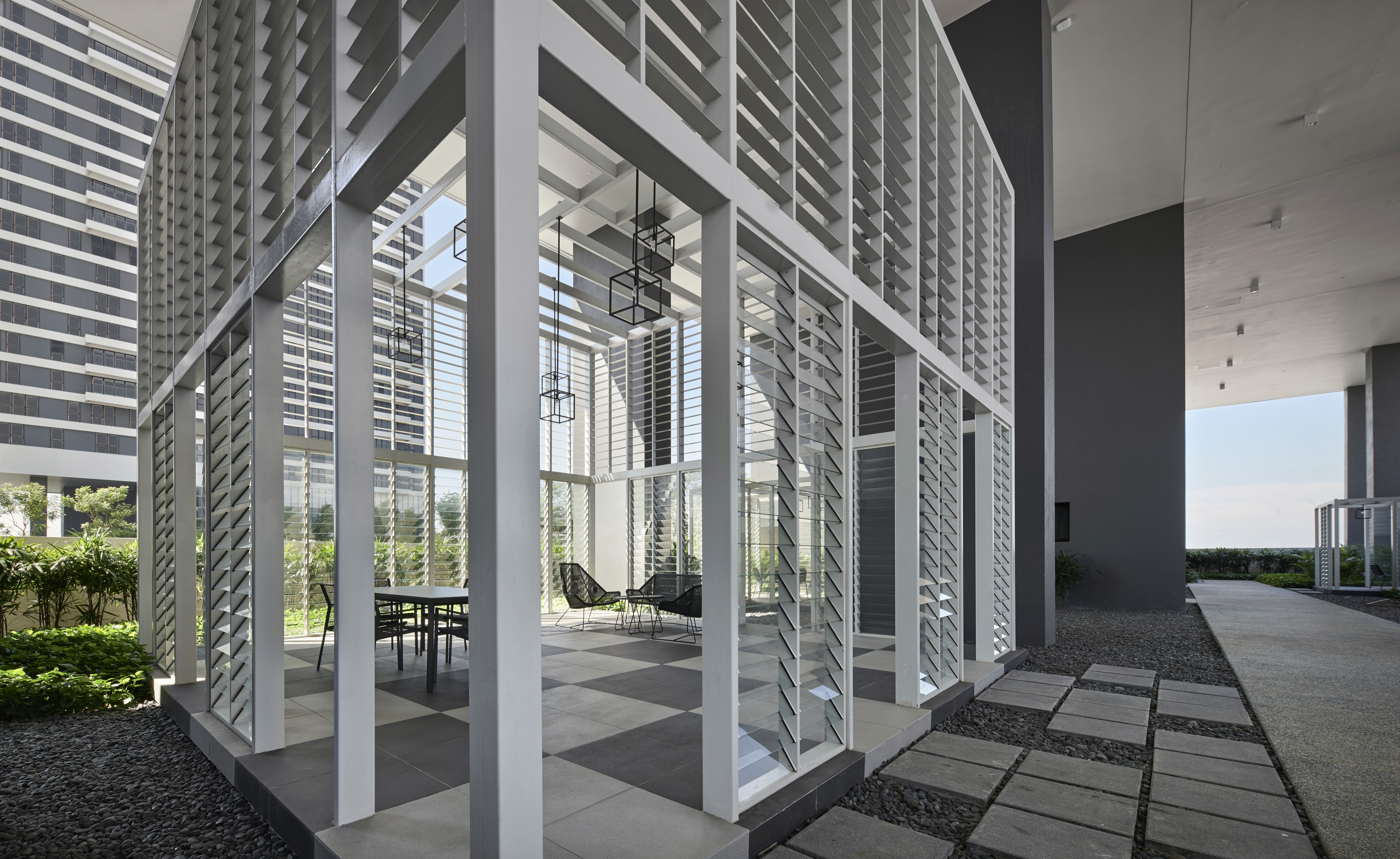 Interior view of The Sqwhere project by Asima Architects