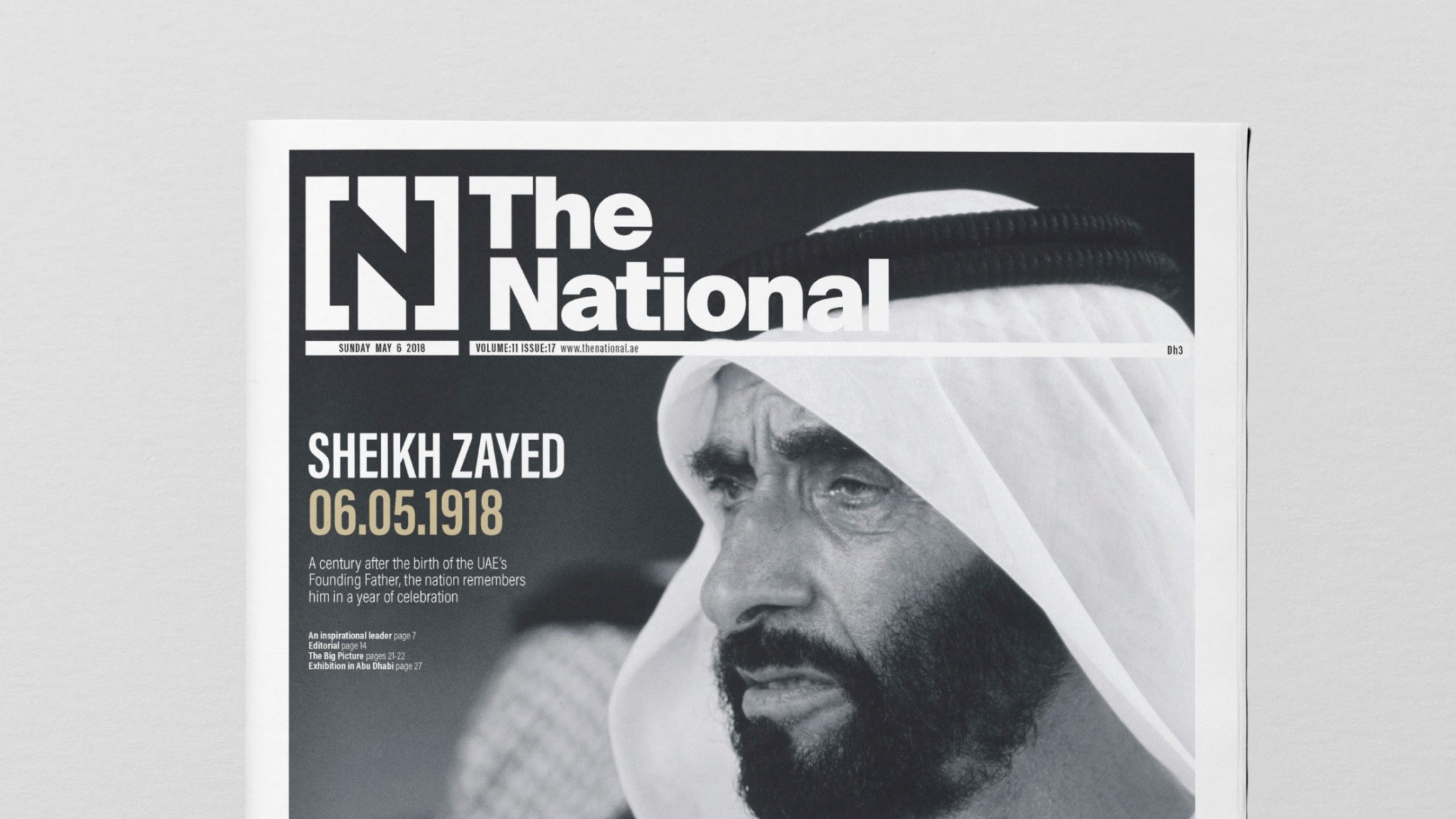 The National News Branding Logo Newspaper