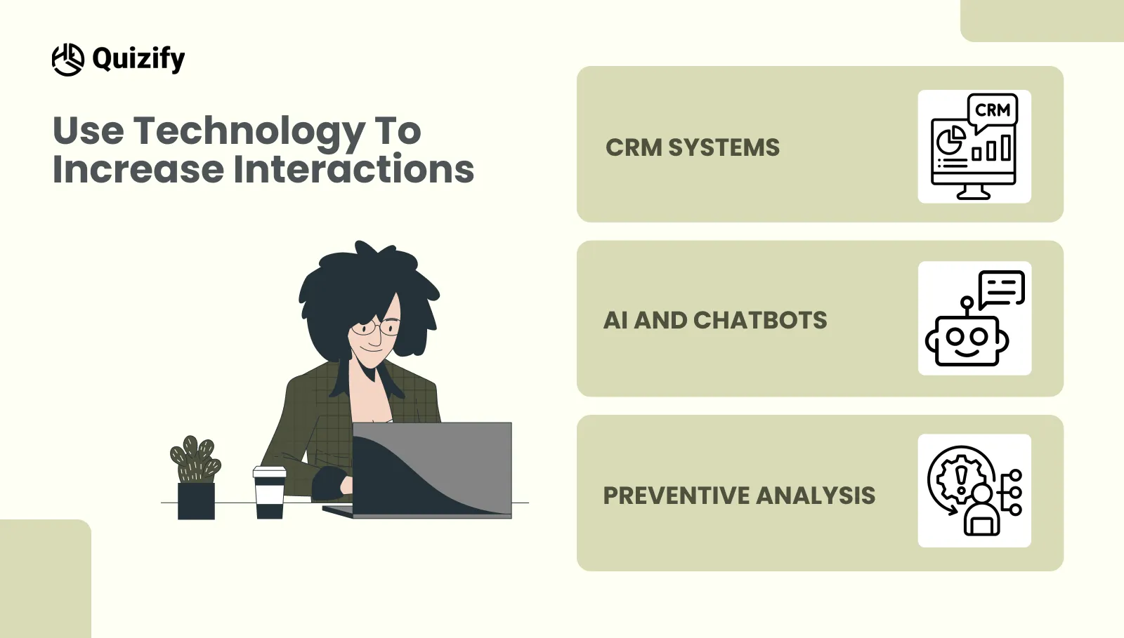 Use Technology to Increase Interactions | Quizify 