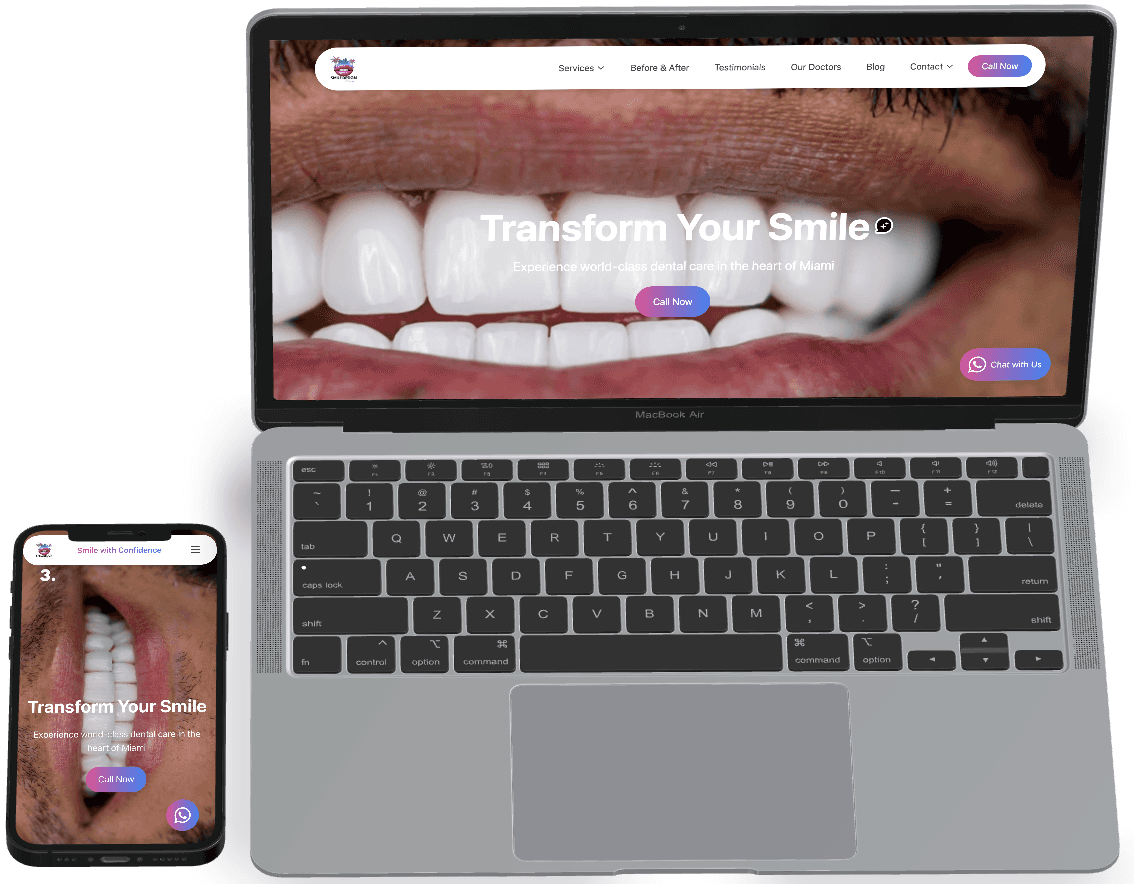 Miami web design team creating responsive business websites