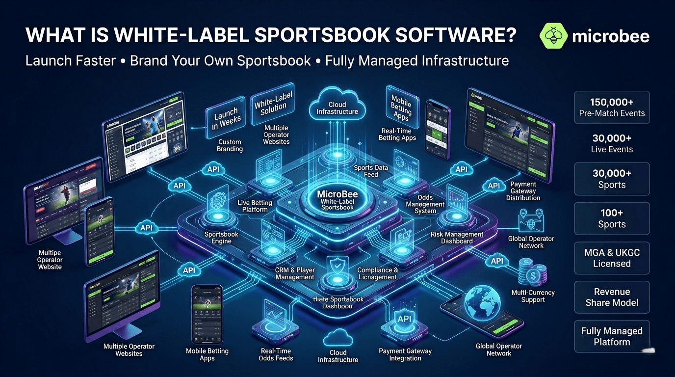 What Is White-Label Sportsbook Software? Definition & Guide (2026)