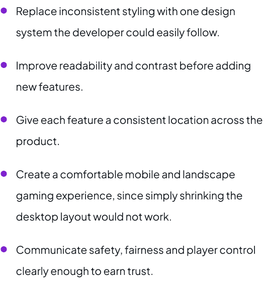 Design points