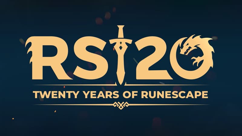 runescape 20 year logo